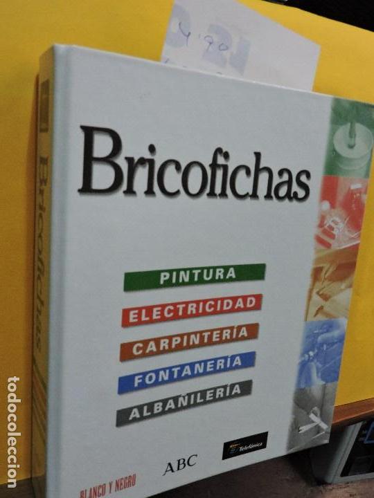Libros: Bricofichas. Pintura, electricidad, carpinter&iacute;a, fontaner&iacute;a, alba&ntilde;iler&iacute;a.