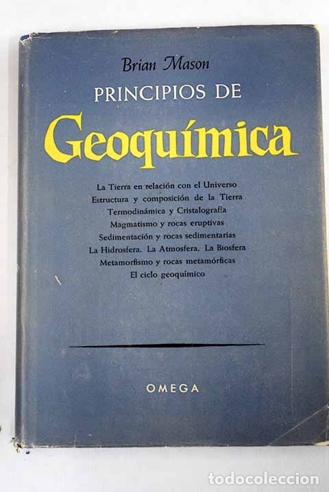 Libros: Principios de Geoqu&iacute;mica.- Mason, Brian - Foto 1