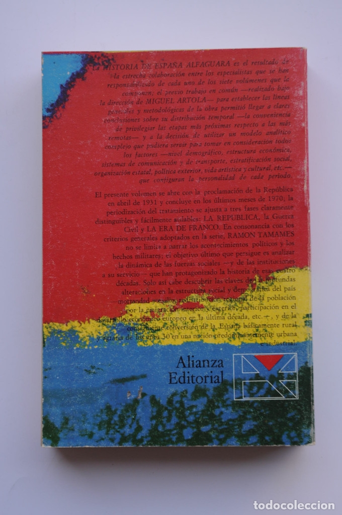 Libros: La Rep&uacute;blica. La Era de Franco - TAMAMES, Ram&oacute;n - Foto 3
