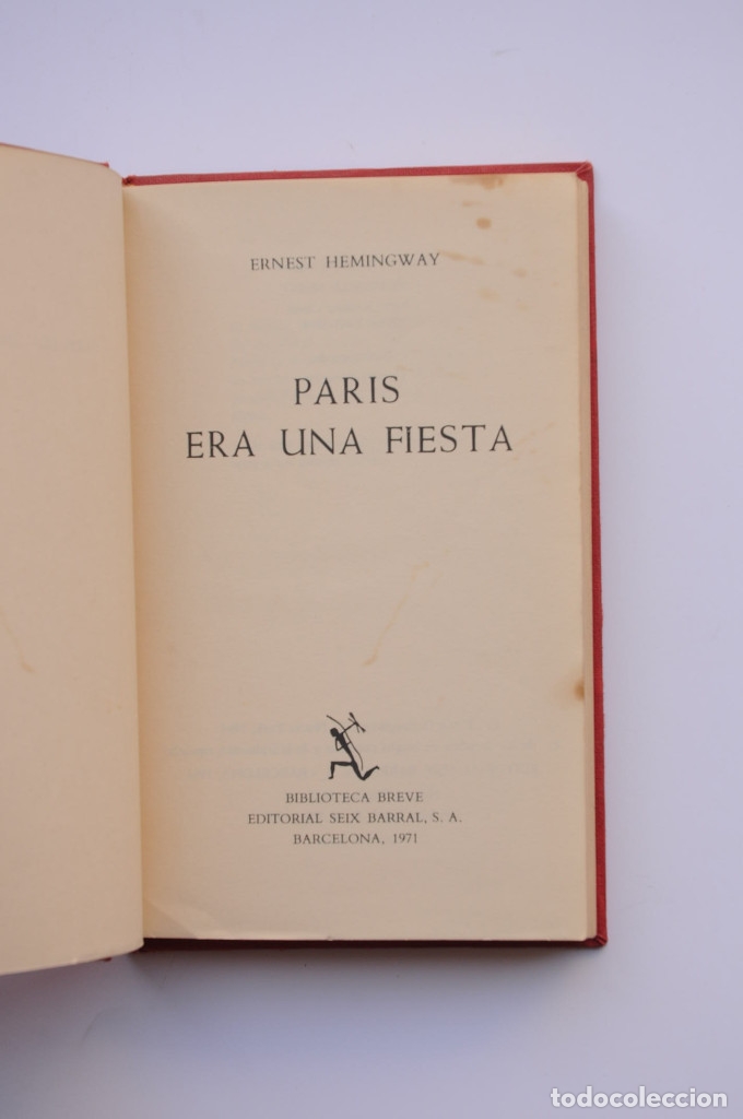 Libros: Par&iacute;s era una fiesta - HEMINGWAY, Ernest - Foto 2
