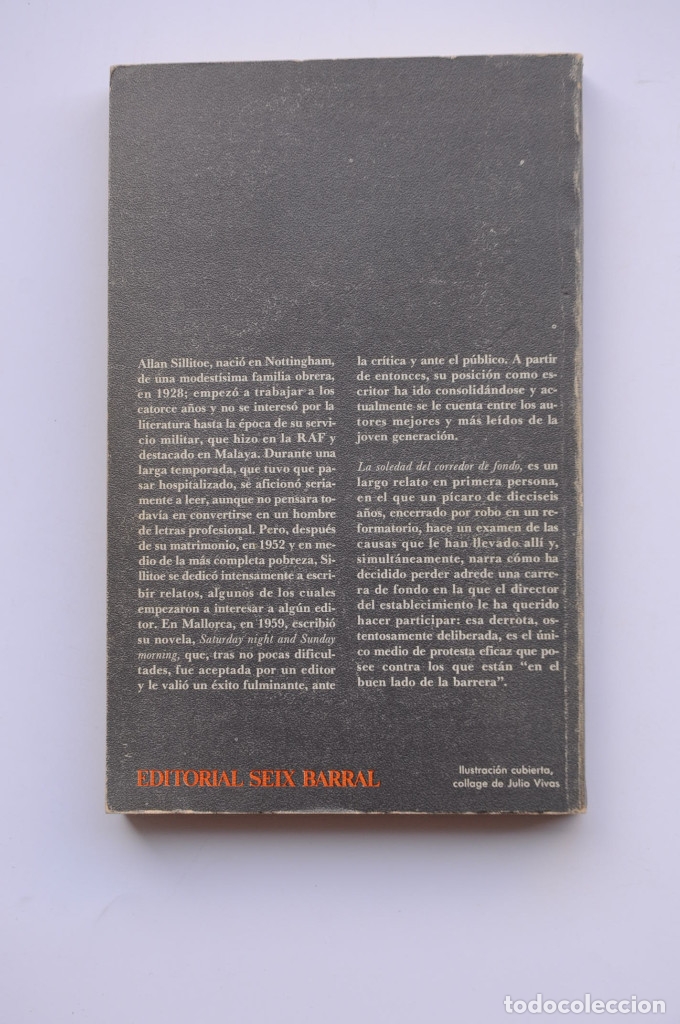 Libros: La soledad del corredor de fondo - SILLITOE, Alan - Foto 3