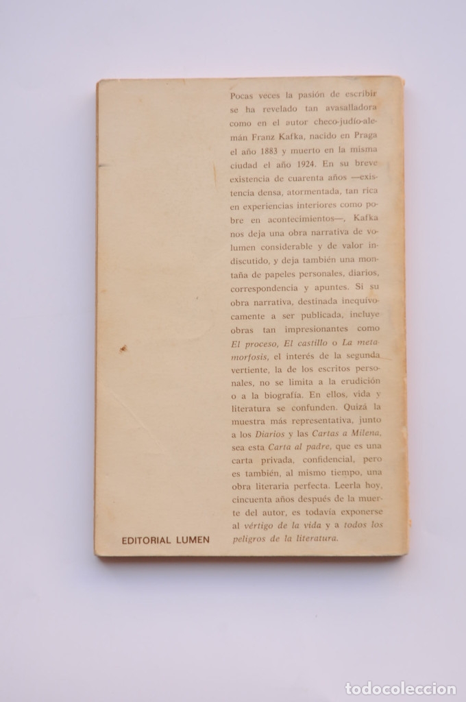 Libros: Carta al padre - KAFKA, Franz - Foto 7