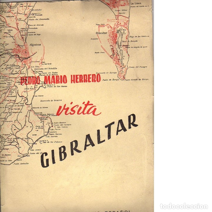 Libros: PEDRO MARIO HERRERO VISITA GIBRALTAR. - Foto 1
