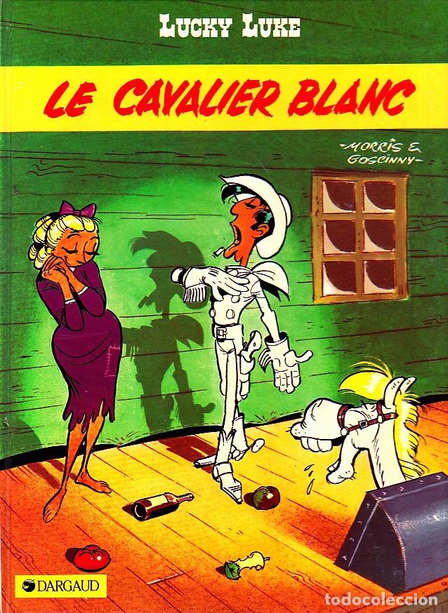 Libros: LUCKY LUKE. LE CAVALIER BLANC. - MORRIS. GOSCINNY. - Foto 1
