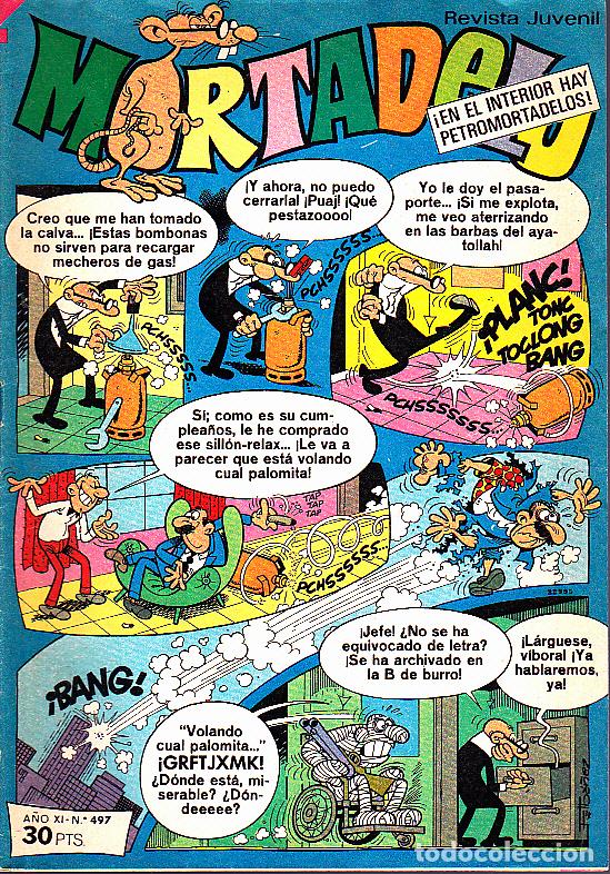 Libri di seconda mano: MORTADELO. A&Ntilde;O XI. NUM. 497. - REVISTA.
