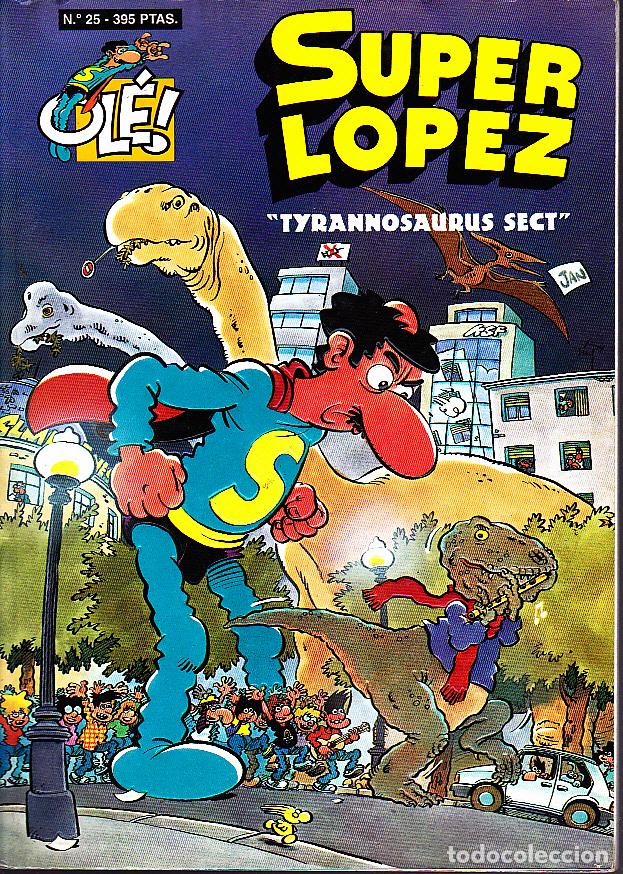 Libros: SUPER LOPEZ. TYRANNOSAURUS SECT. - JAN. - Foto 1