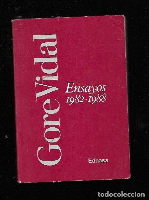 Libros: ENSAYOS 1982-1988 - VIDAL, GORE - Foto 5