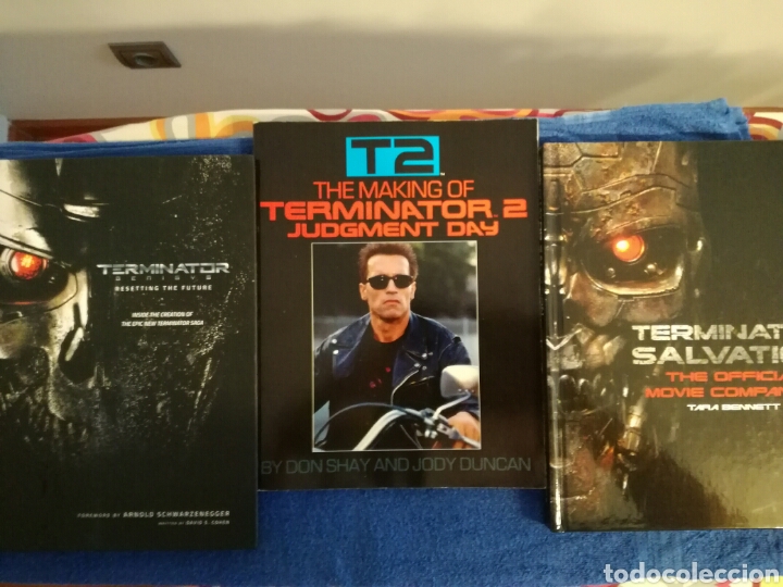 Libros: Lote de 3 libros de la Saga Terminator.James Cameron - Foto 1