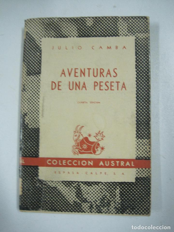 Libros: Aventuras de una peseta / Julio Camba - Foto 1