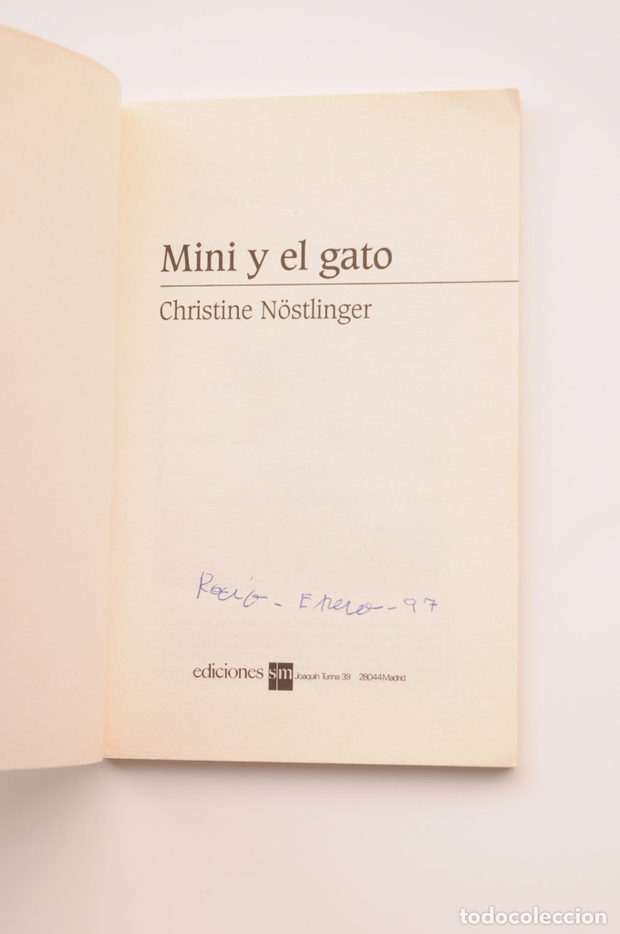 Libros: Mini y el gato - N&Ouml;STLINGER, Christie - Foto 2