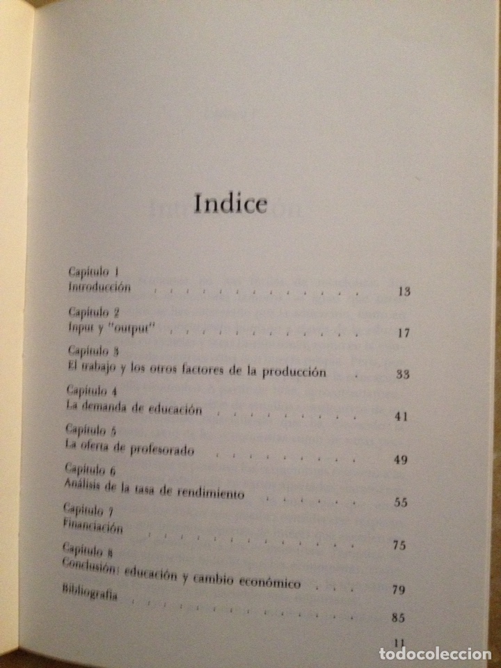 Libros: Econom&iacute;a de la educaci&oacute;n (John Vaizey) - Foto 3