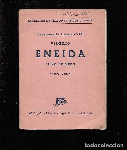 Libros: ENEIDA. LIBRO PRIMERO - VIRGILIO - Foto 1