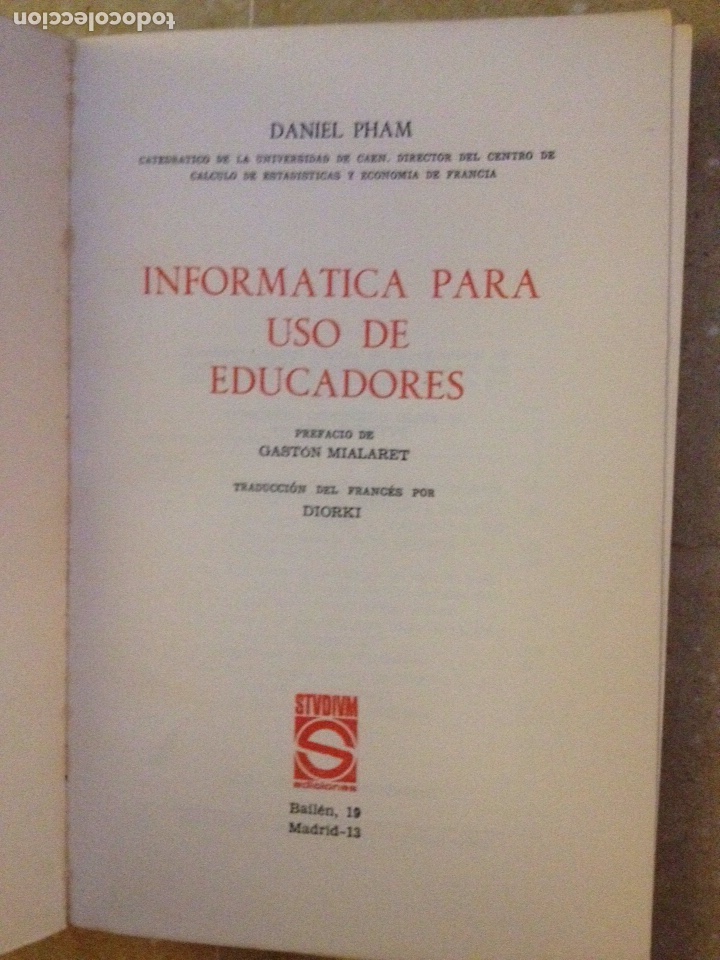 Libros: Inform&aacute;tica para uso de educadores (Daniel Pham) STVDIVM - Foto 3
