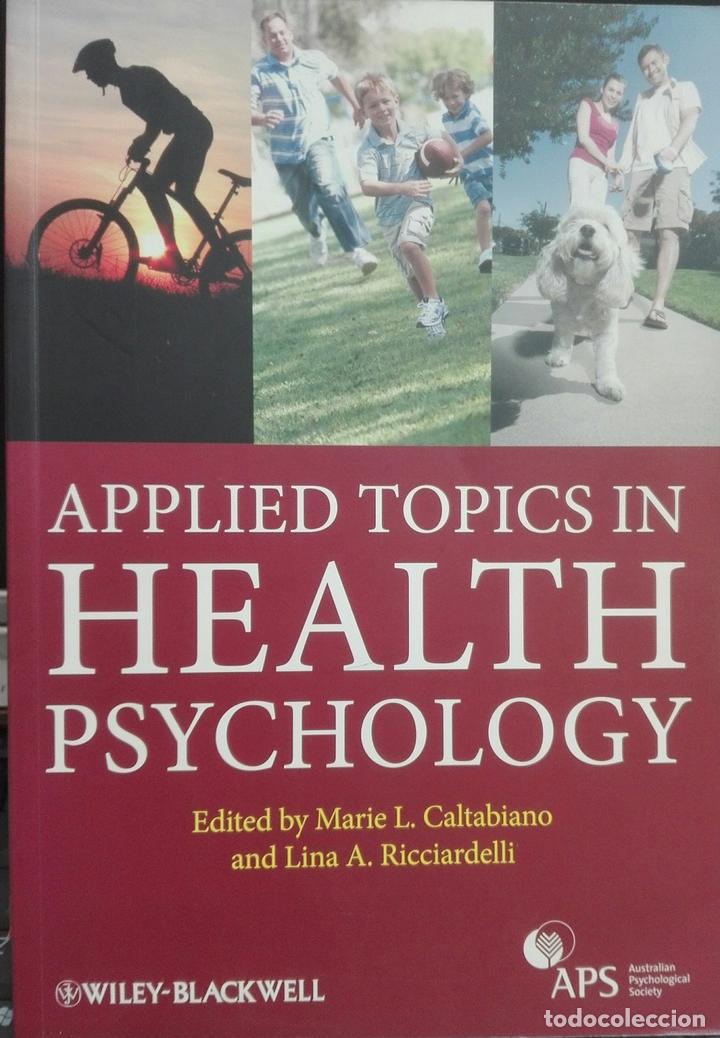 Libros: Applied topics in Health Psychology - Caltabiano and RIcciardelli