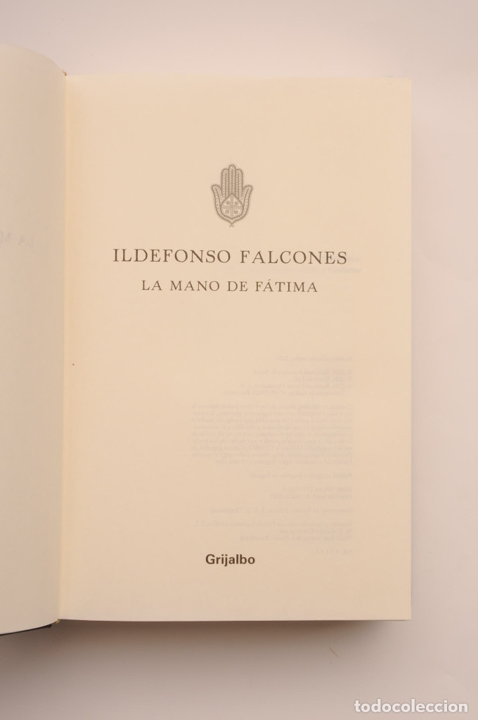 Libros: La mano de F&aacute;tima - FALCONES, Idelfonso - Foto 3