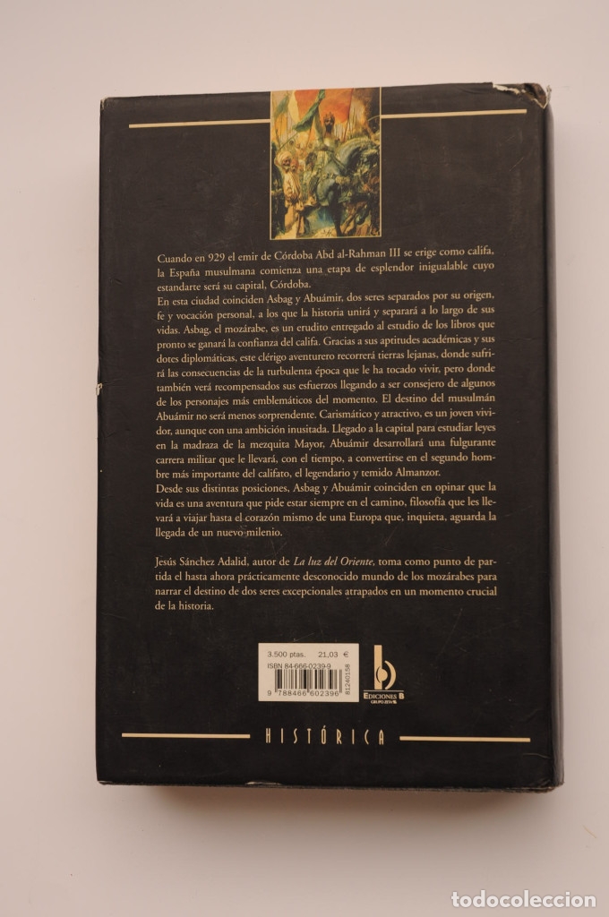 Libros: El moz&aacute;rabe - S&Aacute;NCHEZ ADALID, Jes&uacute;s - Foto 4