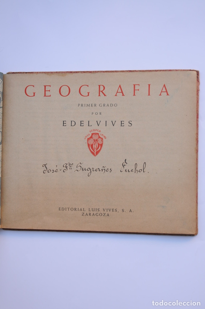 Libros: Geograf&iacute;a. Primer grado - EDELVIVES - Foto 2