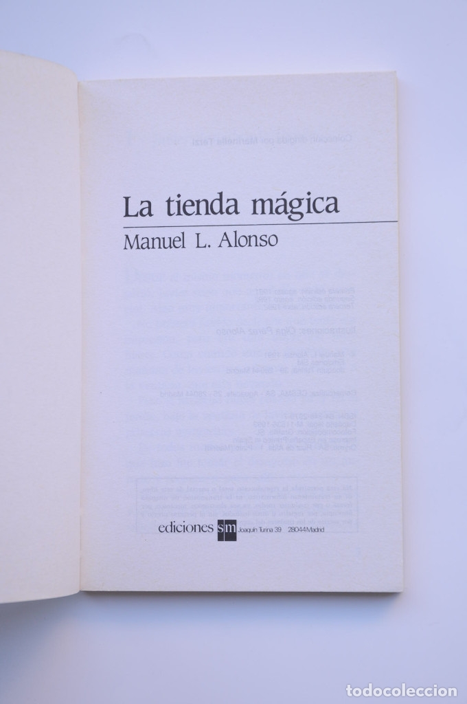 Libros: La tienda m&aacute;gica - ALONSO, Manuel L. - Foto 2
