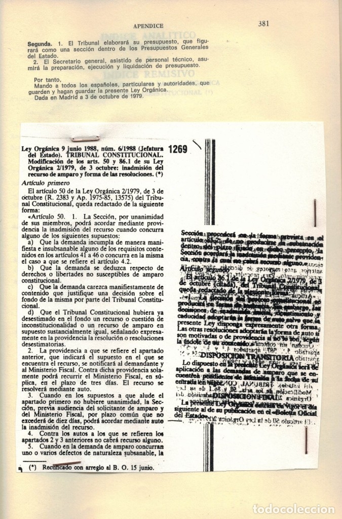 Libros: DERECHO PROCESAL CONSTITUCIONAL. Jes&uacute;s Gonz&aacute;lez P&eacute;rez. - Foto 3