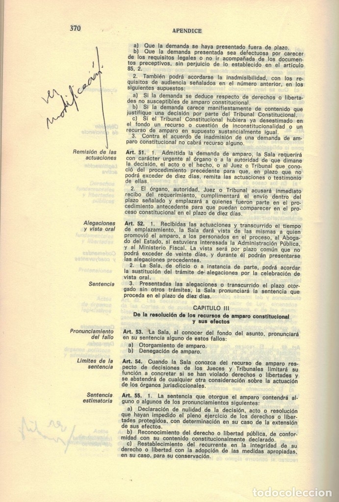 Libros: DERECHO PROCESAL CONSTITUCIONAL. Jes&uacute;s Gonz&aacute;lez P&eacute;rez. - Foto 4