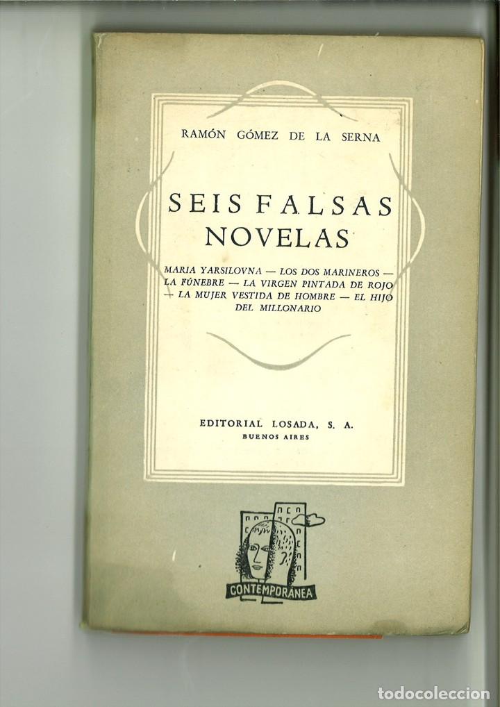 Libros: SEIS FALSA NOVELAS. Ram&oacute;n G&oacute;mez de la Serna - Foto 1