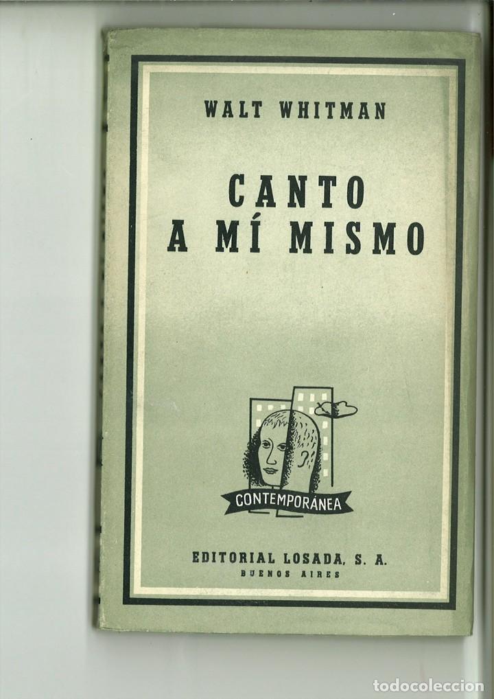 Libros: CANTO A MI MISMO. Walt Whitman - Foto 1