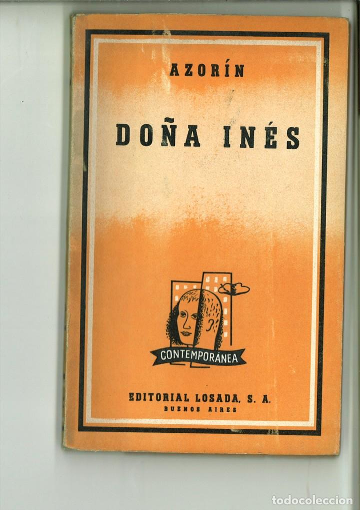 Libros: DO&Ntilde;A IN&Eacute;S. Azor&iacute;n - Foto 1