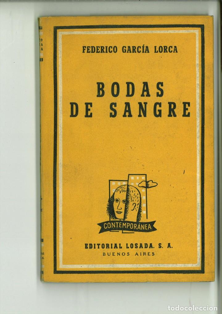 Libros: BODAS DE SANGRE. Federico Garc&iacute;a Lorca - Foto 1