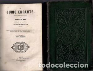 Libros: El judio errante. 4 tomos en 2 - SUE, EUGENIO - Foto 1