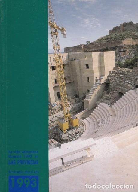 Livros em segunda m&atilde;o: LA VIDA VALENCIANA EN EL A&Ntilde;O 1992. ALMANAQUE DE LAS PROVINCIAS PARA EL A&Ntilde;O 1993. - LAGUNA, MARIA; RA