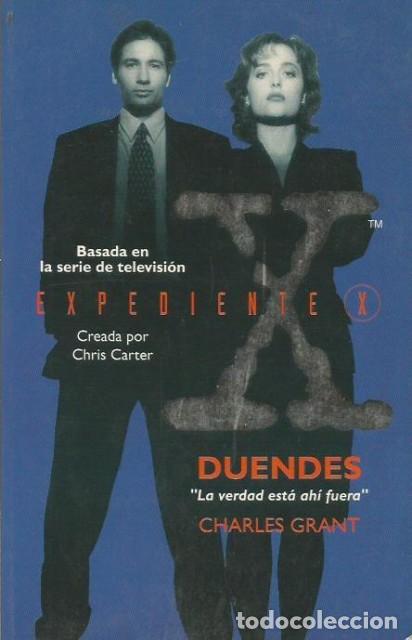 Libros: EXPEDIENTE X (DUENDES) - GRANT, CHARLES. - Foto 1