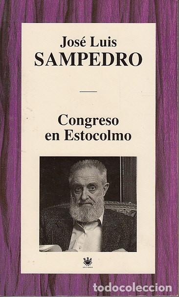 Libros: CONGRESO EN ESTOCOLMO - SAMPEDRO, JOS&Eacute; LUIS - Foto 1