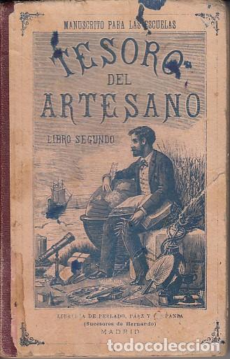 Libros: TESORO DEL ARTESANO. Libro segundo - FERRER Y RIVERO, PEDRO (Dir.) - Foto 1