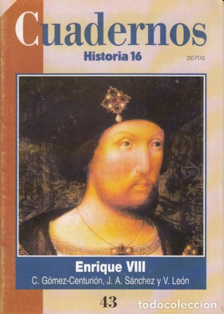 Libros: ENRIQUE VIII - G&Oacute;MEZ-CENTURI&Oacute;N, C.; S&Aacute;NCHEZ, J. A.; LE&Oacute;N, V. - Foto 1