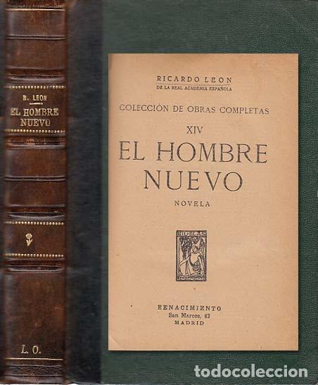 Libros: EL HOMBRE NUEVO - LE&Oacute;N, RICARDO - Foto 1