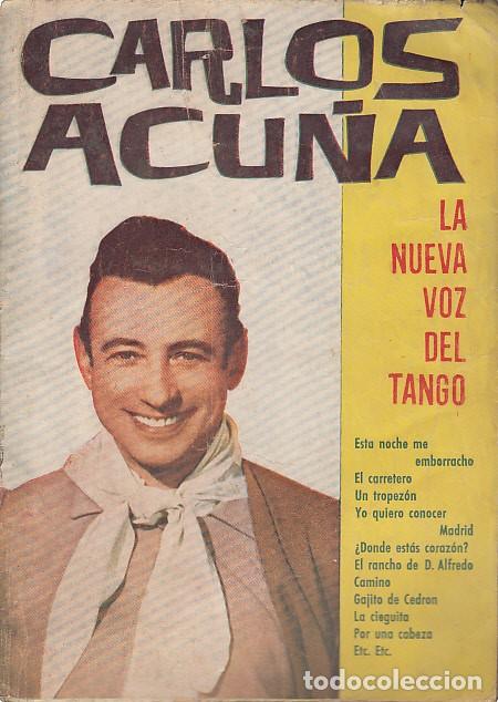 Libros: CARLOS ACU&Ntilde;A: LA NUEVA VOZ DEL TANGO - ACU&Ntilde;A, CARLOS - Foto 1