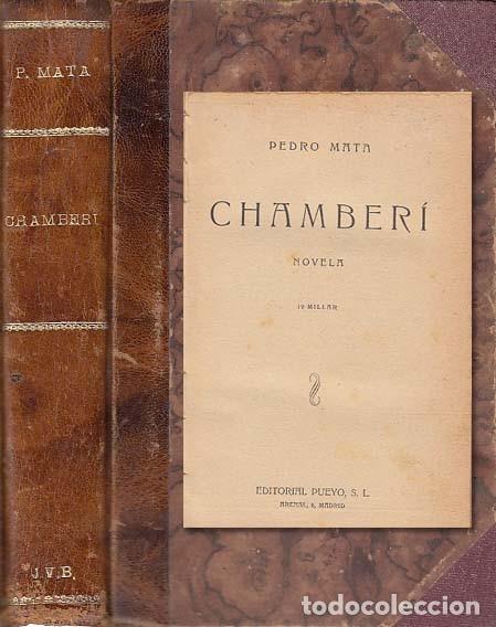 Libros: CHAMBER&Iacute; - MATA, PEDRO - Foto 1