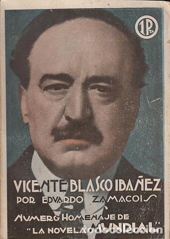 Libros: VICENTE BLASCO IBA&Ntilde;EZ - ZAMACOIS, EDUARDO - Foto 1