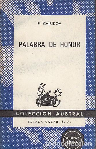 Libros: PALABRA DE HONOR - CHIRIKOV, E. - Foto 1