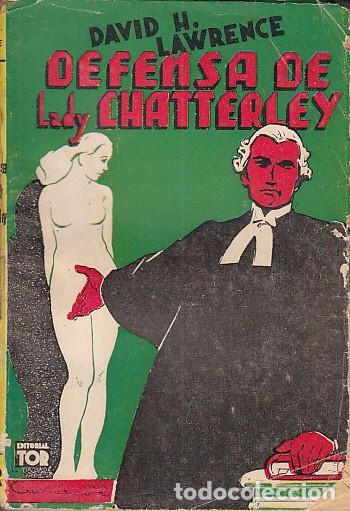 Libros: DEFENSA DE LADY CHATTERLEY - LAWRENCE, DAVID H. - Foto 1
