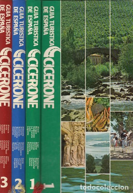 Libros: GU&Iacute;A TUR&Iacute;STICA DE ESPA&Ntilde;A CICERONE.. 3 TOMOS. COMPLETA - CUPSA (EDITORIAL) - Foto 1