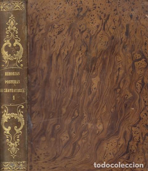 Libros: MEMORIAS P&Oacute;STUMAS - DE CHATEAUBRIAND, M - Foto 1