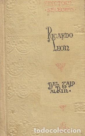 Libros: DEL TAJO AL RIN - LE&Oacute;N, RICARDO - Foto 1