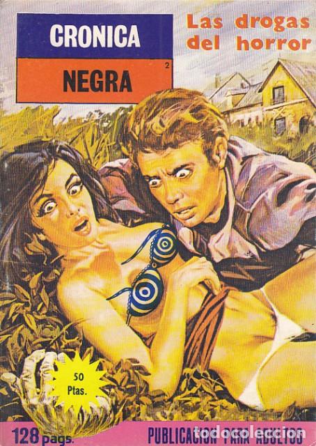 Libros: LAS DROGAS DEL HORROR. CR&Oacute;NICA NEGRA - MERCOCOMIC - Foto 1