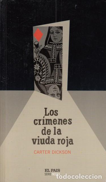 Libros: LOS CRIMENES DE LA VIUDA ROJA - DICKINSON, CARTER - Foto 1
