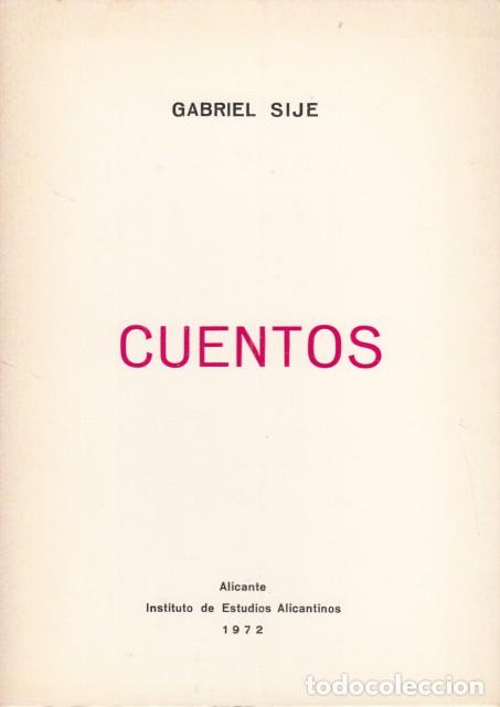 Libros: CUENTOS - SIJE, GABRIEL - Foto 1