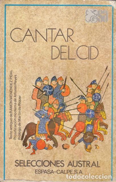 Libros: CANTAR DEL CID - AN&Oacute;NIMO - Foto 1