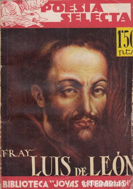 Libros: POES&Iacute;A SELECTA - FRAY DE LU&Iacute;S DE LE&Oacute;N - Foto 1