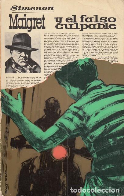 Libros: MAIGRET Y EL FALSO CULPABLE - SIMENON - Foto 1