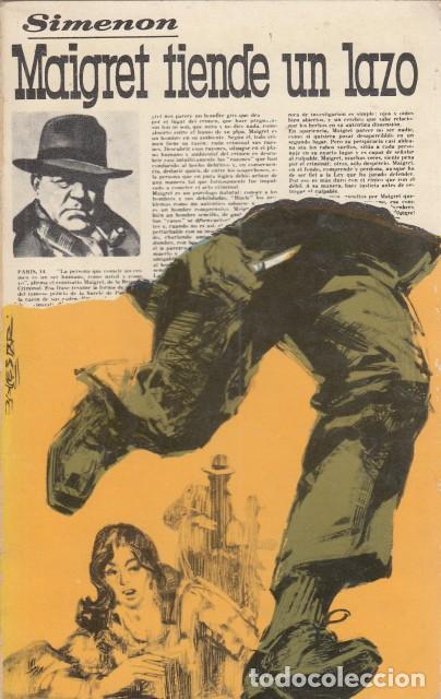 Libros: MAIGRET TIENDE UN LAZO. - SIMENON - Foto 1